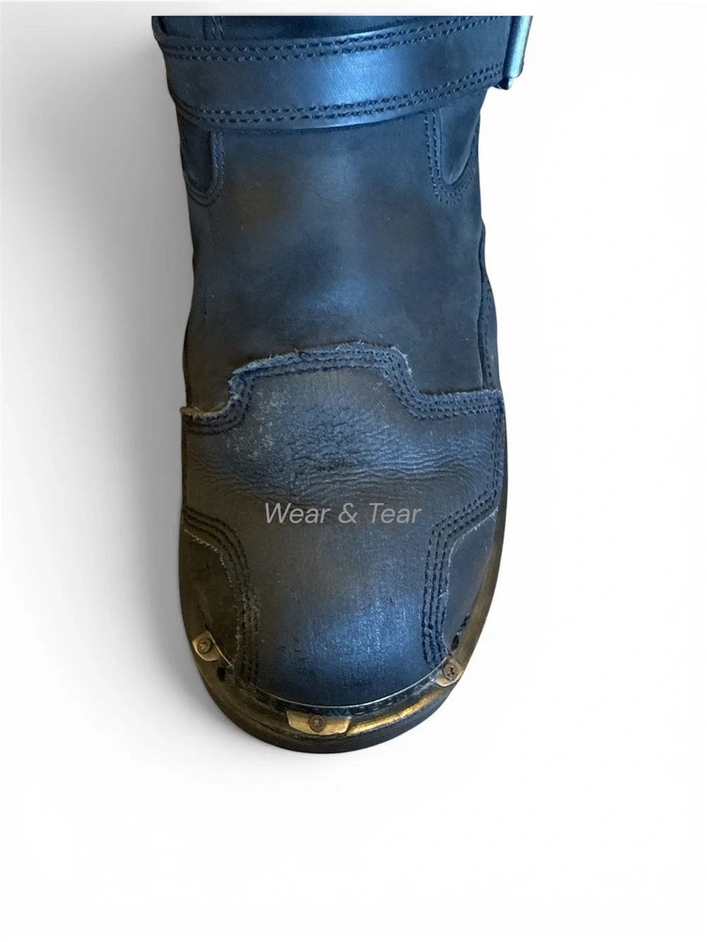 Harley-Davidson Black Leather Motorcycle Boots